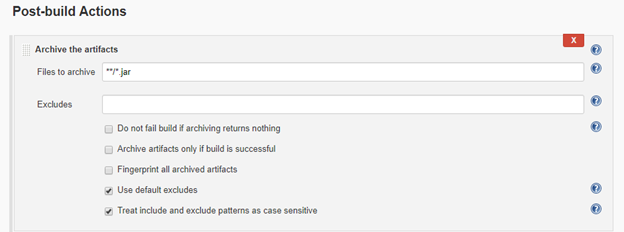 4.post build actions